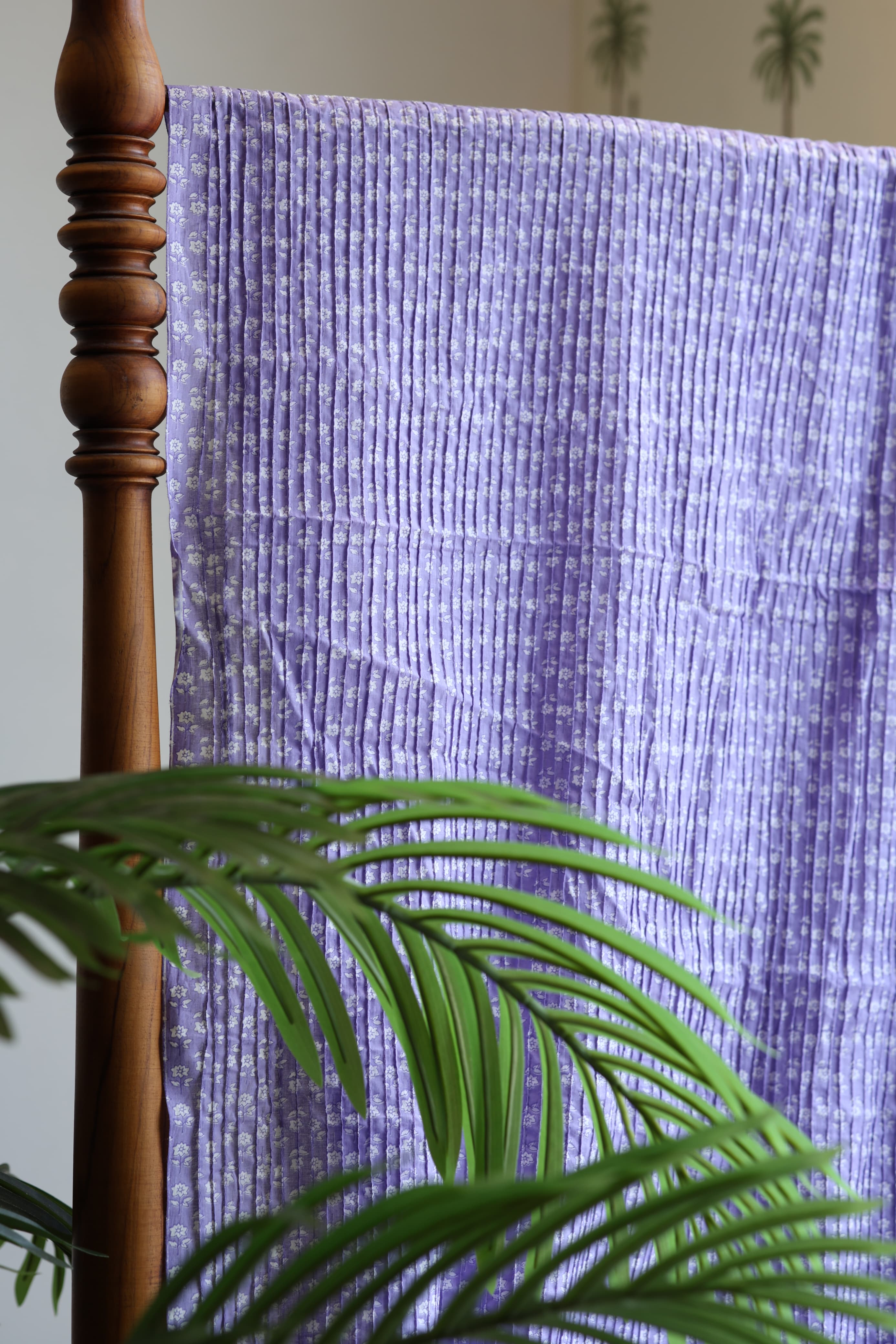 Fabrics - pintuck Handblock kurti cotton fabric Offer sale