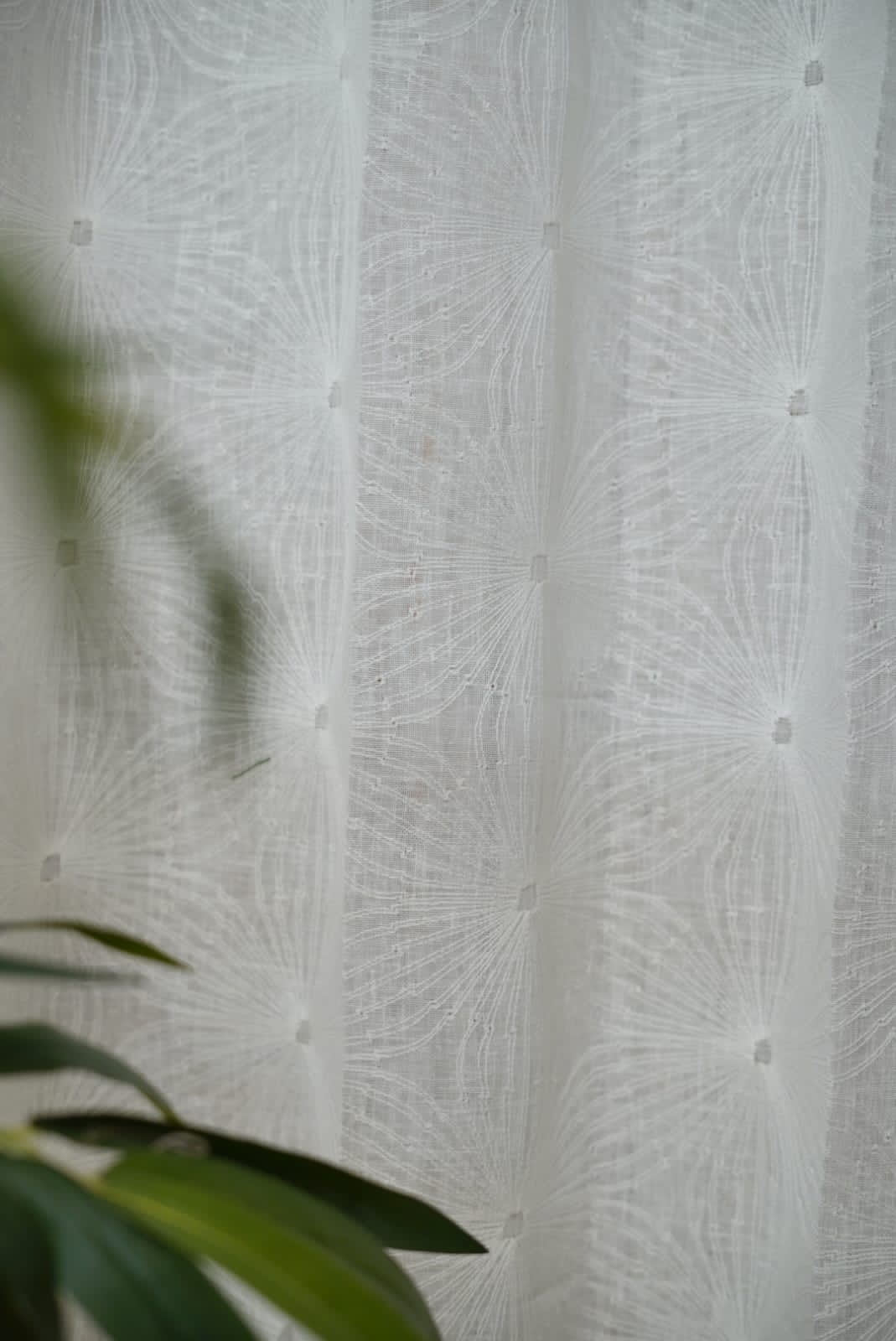 Curtains -Premium embroidered sheer curtain