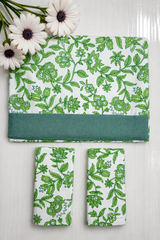 Bedsheets-Queen daily use border bedsheets