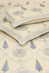 Spread : Handblock Jute Bedspread