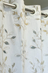 Curtains -Premium embroidery opaque curtain