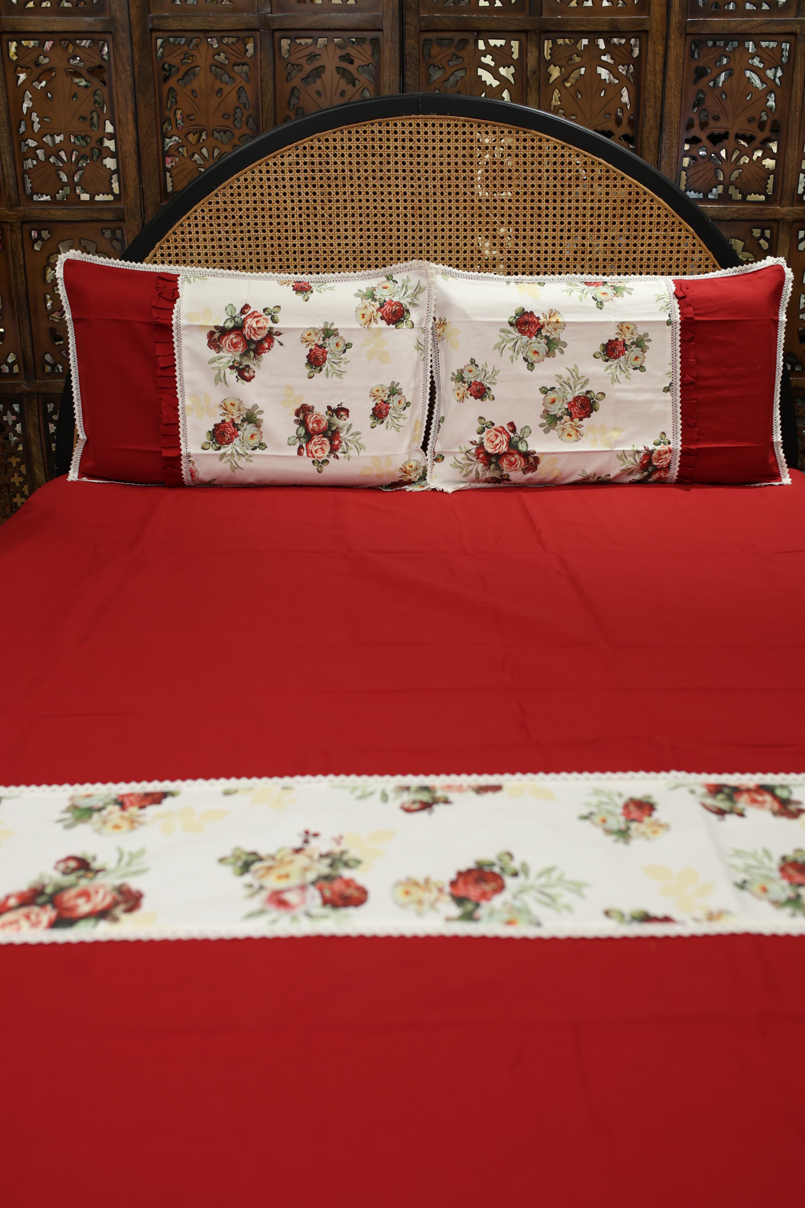 Queen Size Christmas Theme Bedsheet Set - Xmas Edition