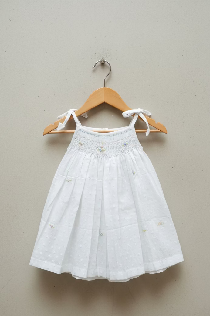 Kids smocked dress 3-6 months