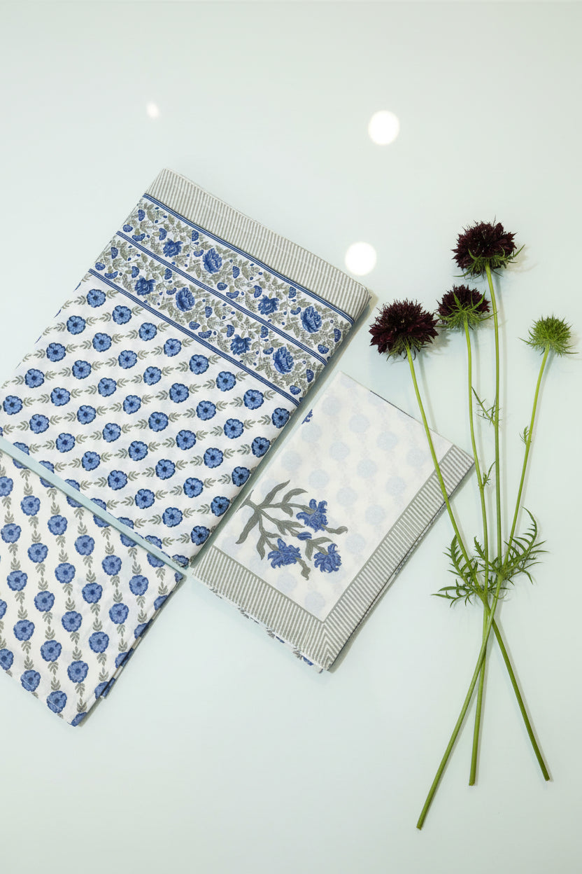 Bedsheets - King handblock RAJWADA bedsheets