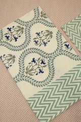 Bedsheets - Handblock print queen bedsheets Diwali sale