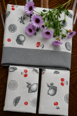 Bedsheets - King daily use border bedsheets
