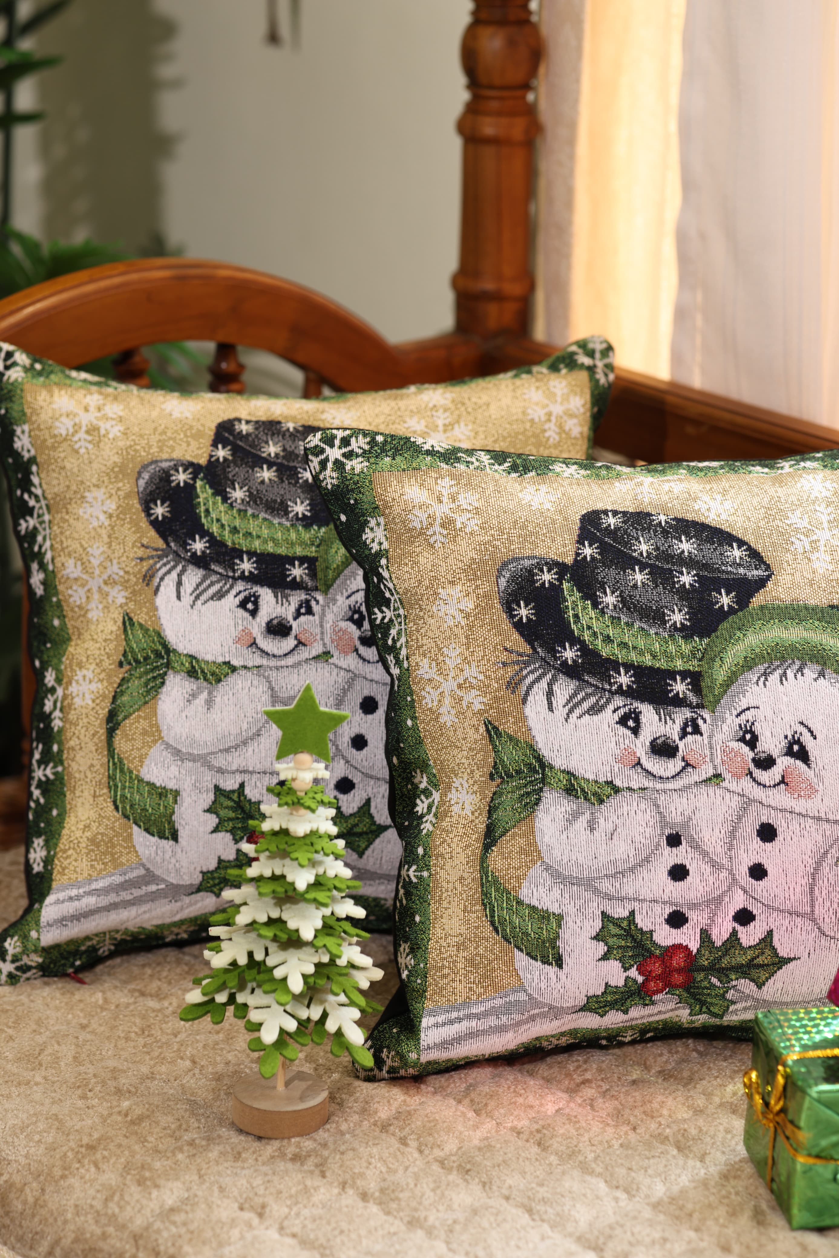 Cushion covers - Xmas edition jacuard