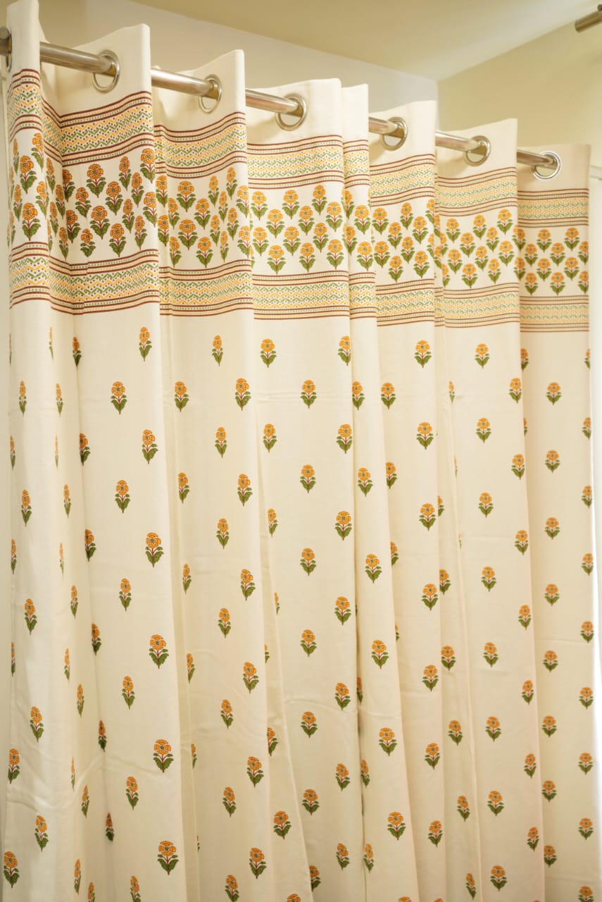 Curtains - Handblock curtains