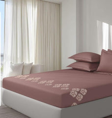 Bedsheets - King Premium machine embroidery bedsheets Sansaar : Saembro