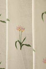 Curtains - Opaque floral curtains