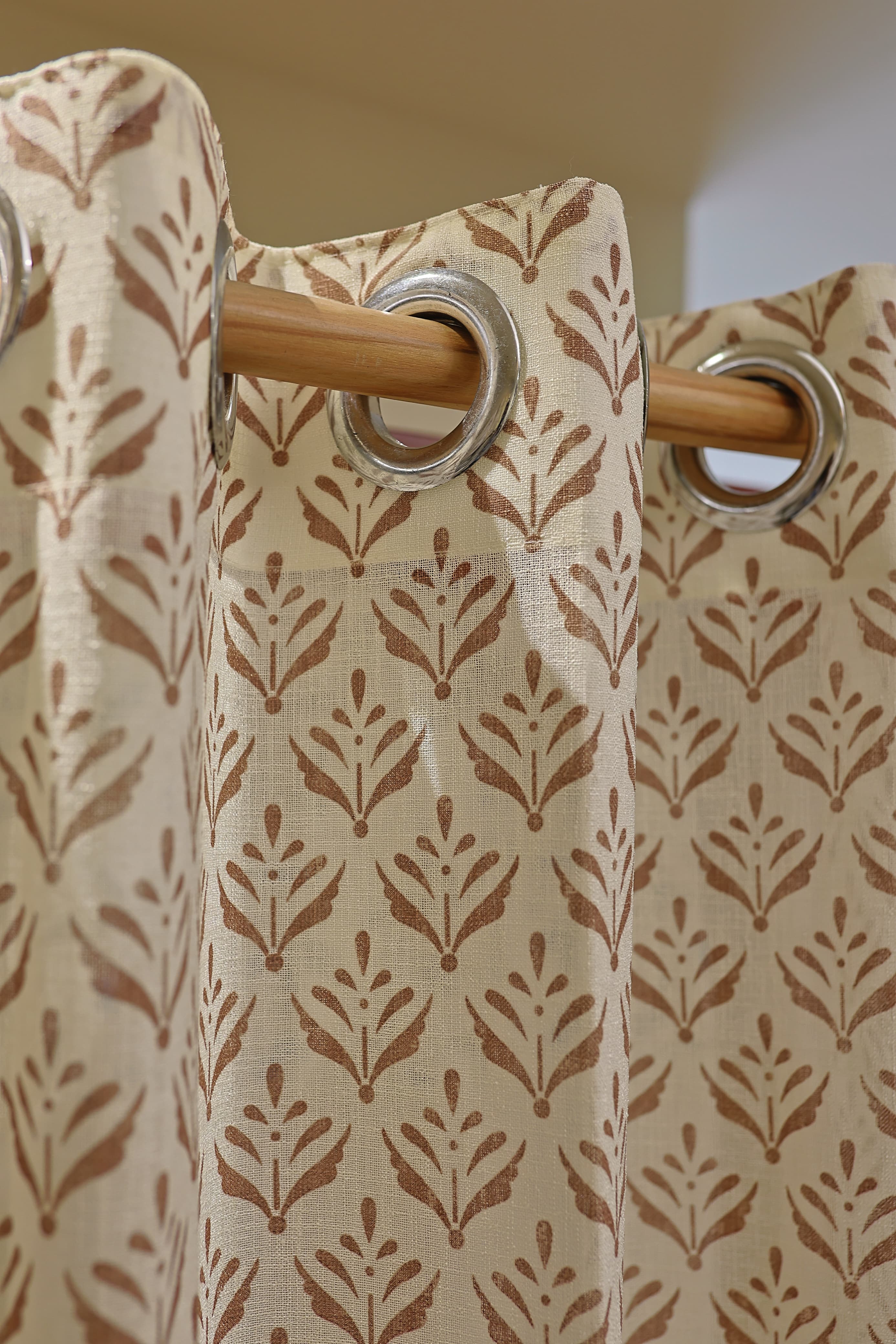 Curtains-Premium printed sheer curtains
