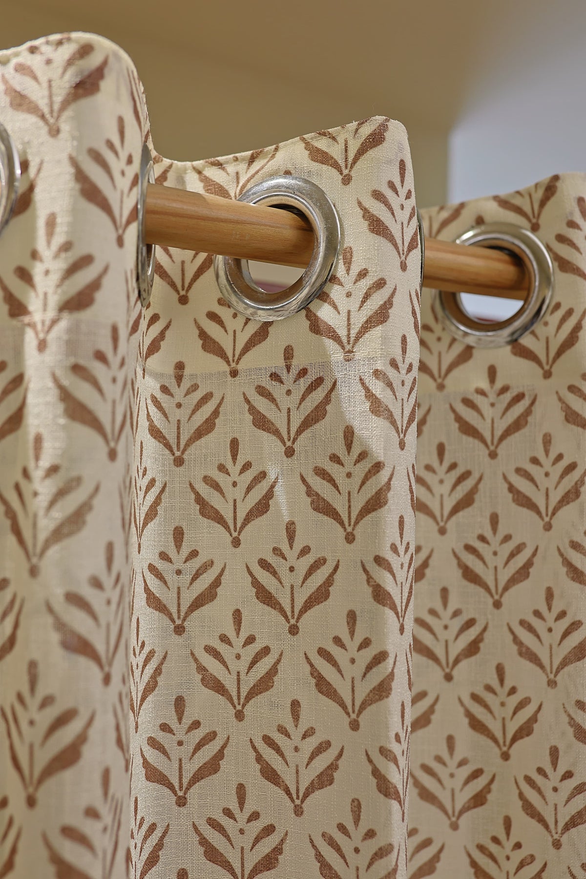 Curtains-Premium printed sheer curtains