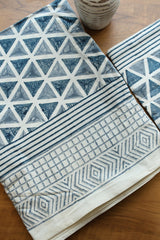 Bedsheets - Super king Mugal premium handblock cotton bedsheets