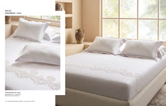 Bedsheets - King Premium machine embroidery bedsheets Sansaar