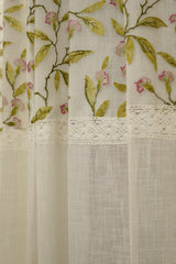 Curtains-Premium embroidery designer sheer curtains