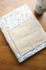 Bedsheets - King premium designer Printed lace bedsheet rotary