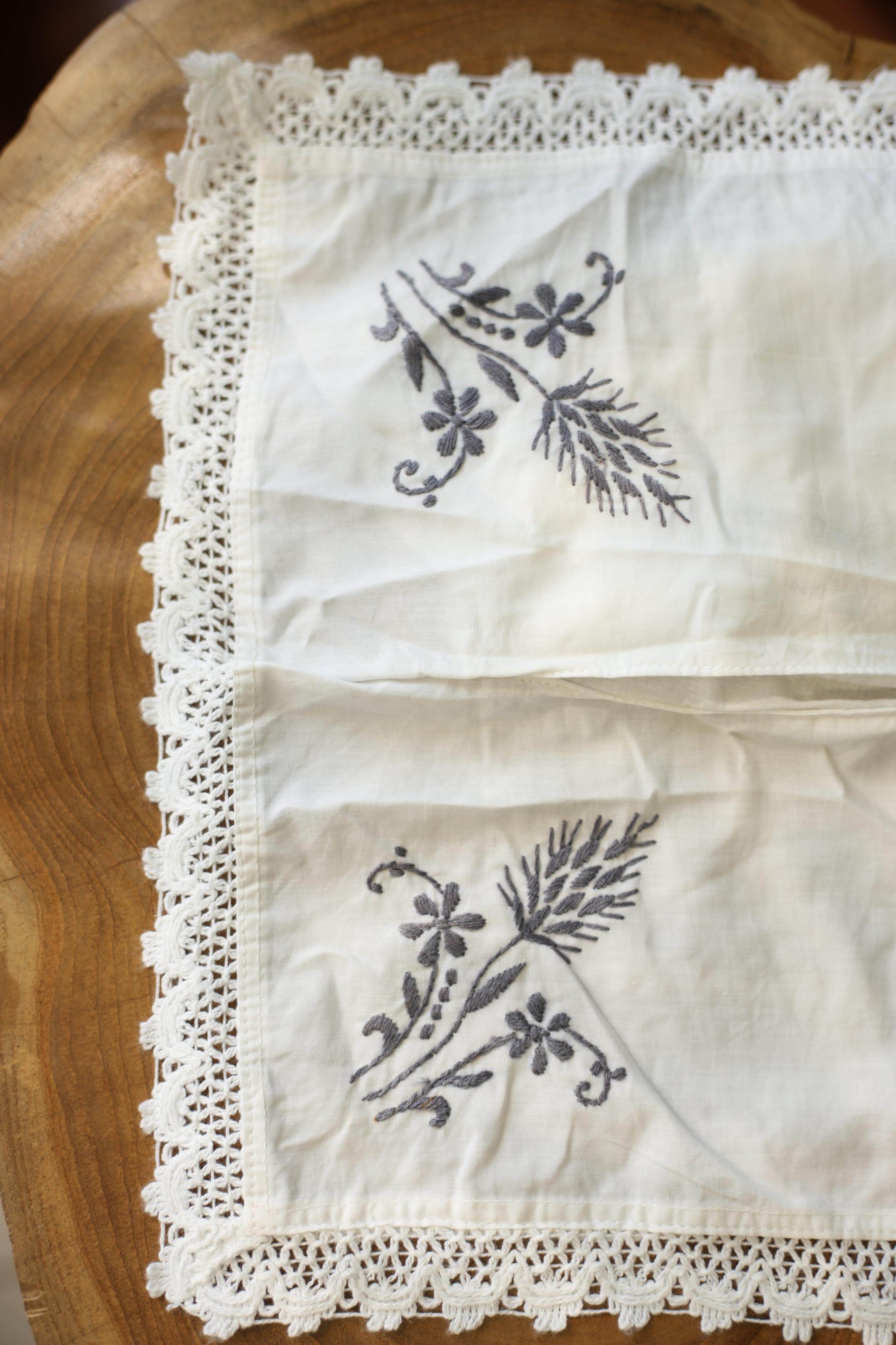 Tissue box covers-Hand embroidery