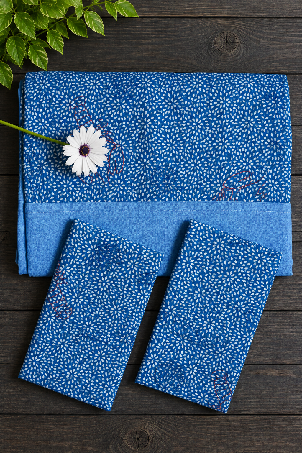 Bedsheets - King daily use border bedsheets