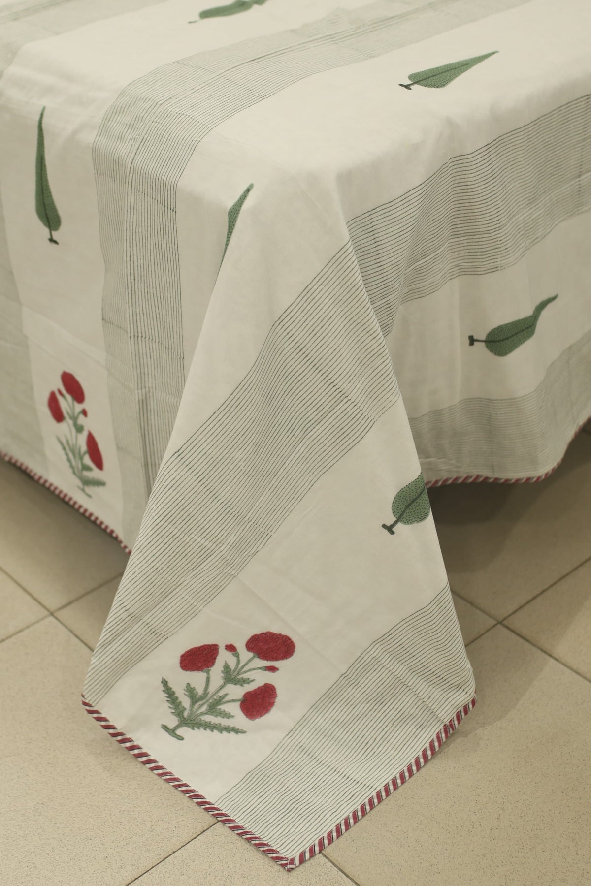 Single dohar handblock print