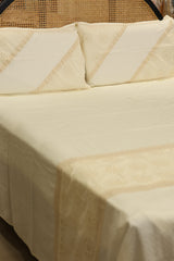 Bedsheets - Premium designer king bedsheets dd lace