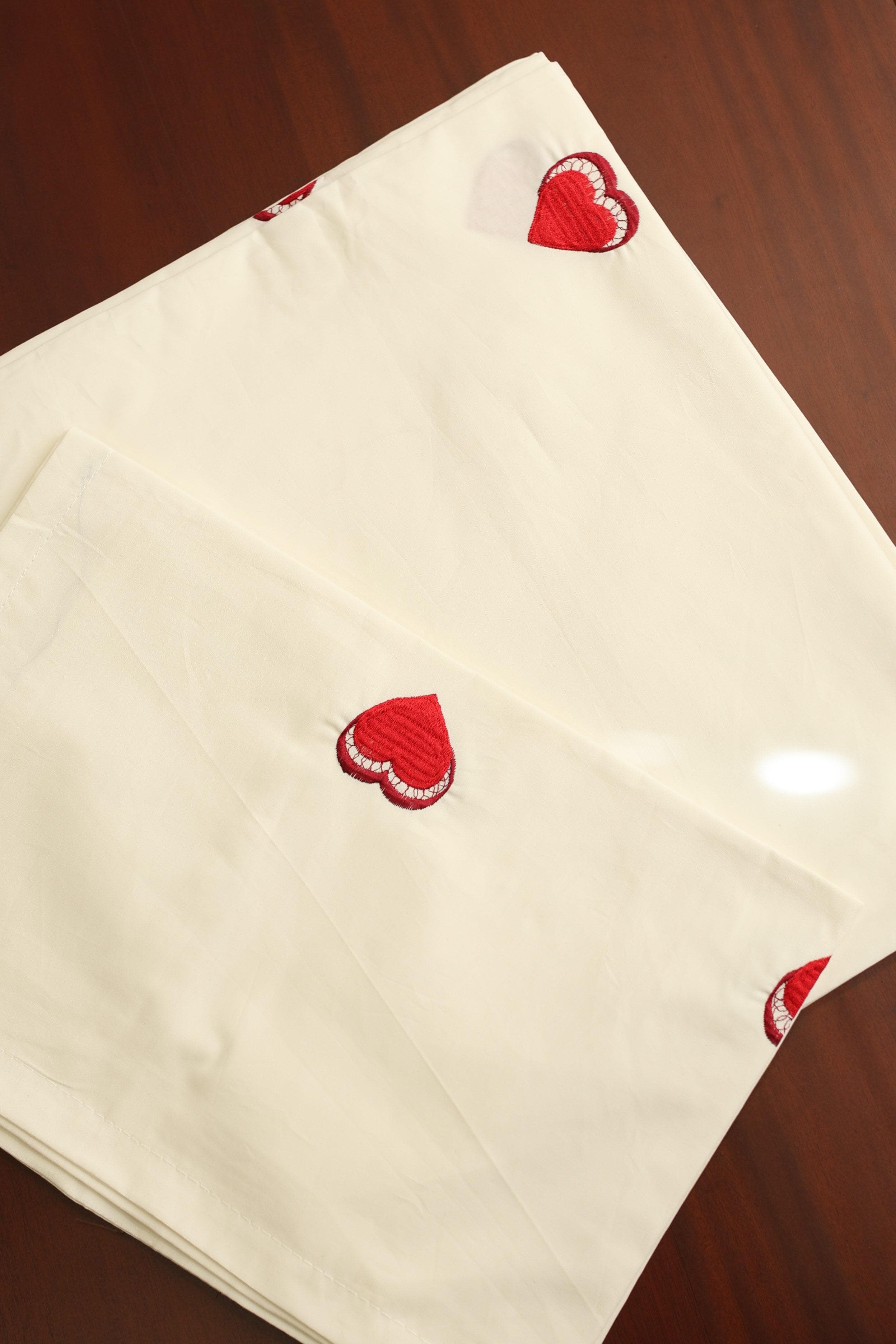 Bedsheets - single size premium machine embroidery bedsheets MES