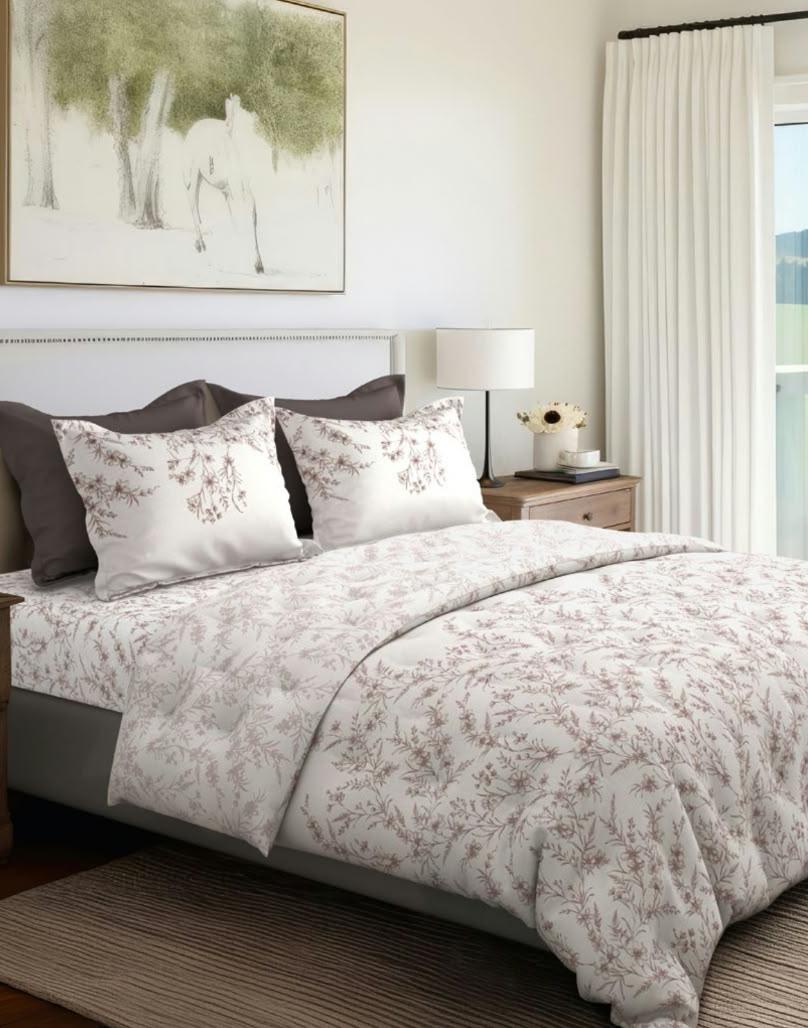 Bedsheets - Queen bedsheet set - premium soft cotton digital print Rhythm