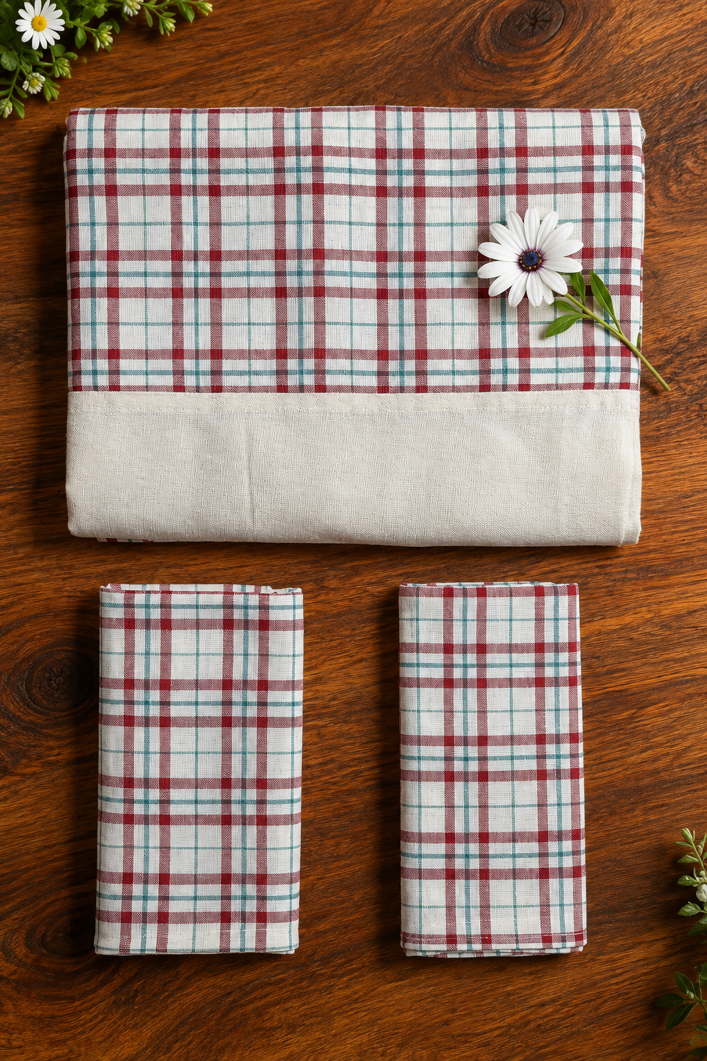 Bedsheets - King daily use border bedsheets