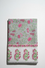 Bedsheets - Handblock queen rajwada print bedsheets