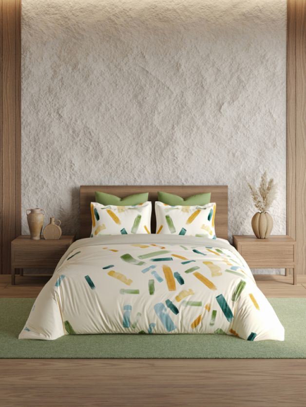 Bedsheets - King premium soft cotton bedsheet Digital Print DD (Radiance)