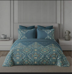 Bedsheets - Premium digital print floral king size soft cotton bedsheets
