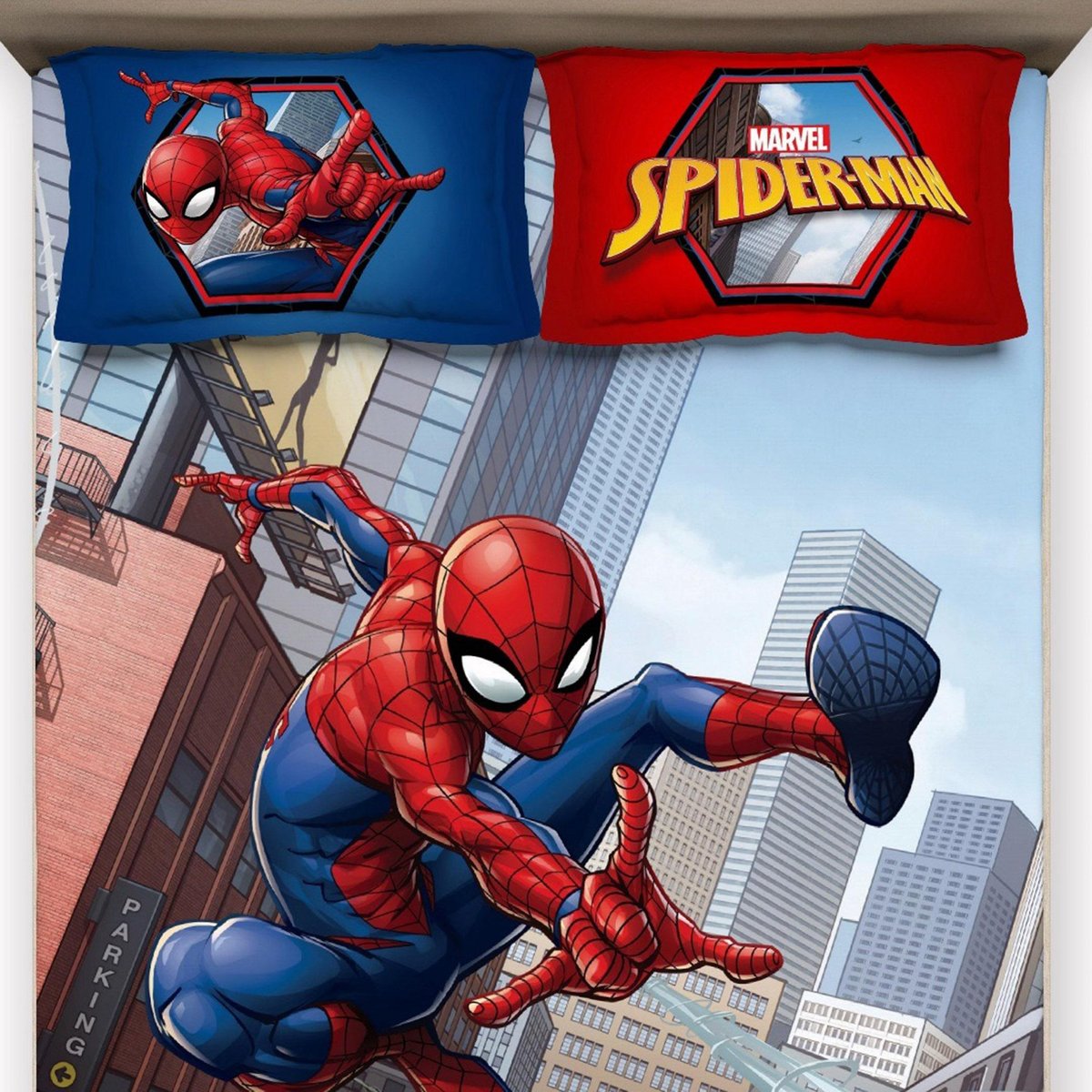 Bedsheets - Queen premium soft cotton bedsheet Digital print DD (spider) 2.24*2.74 mtr