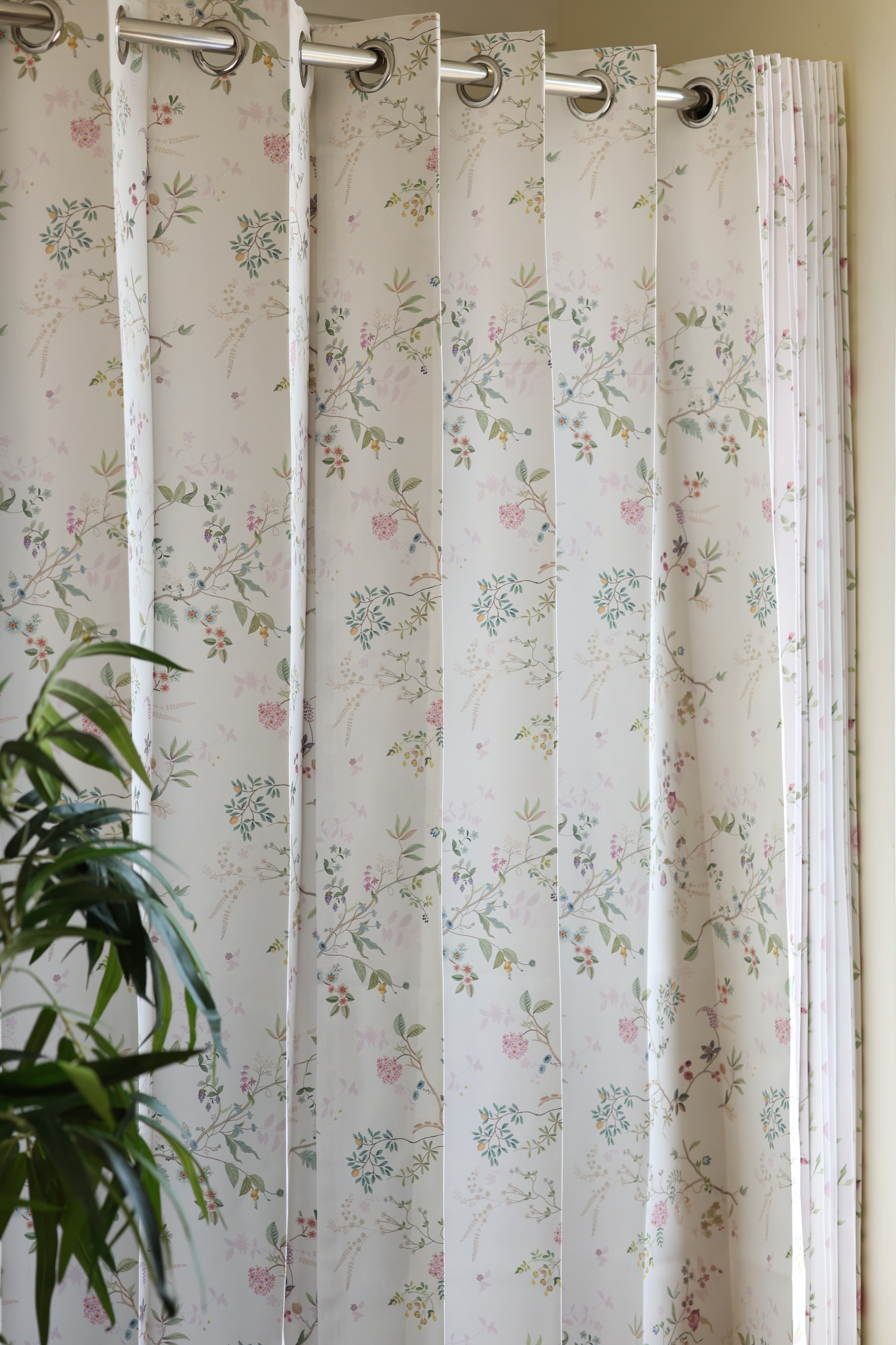 E3 Curtains - English Floral series opaque curtains - E 3