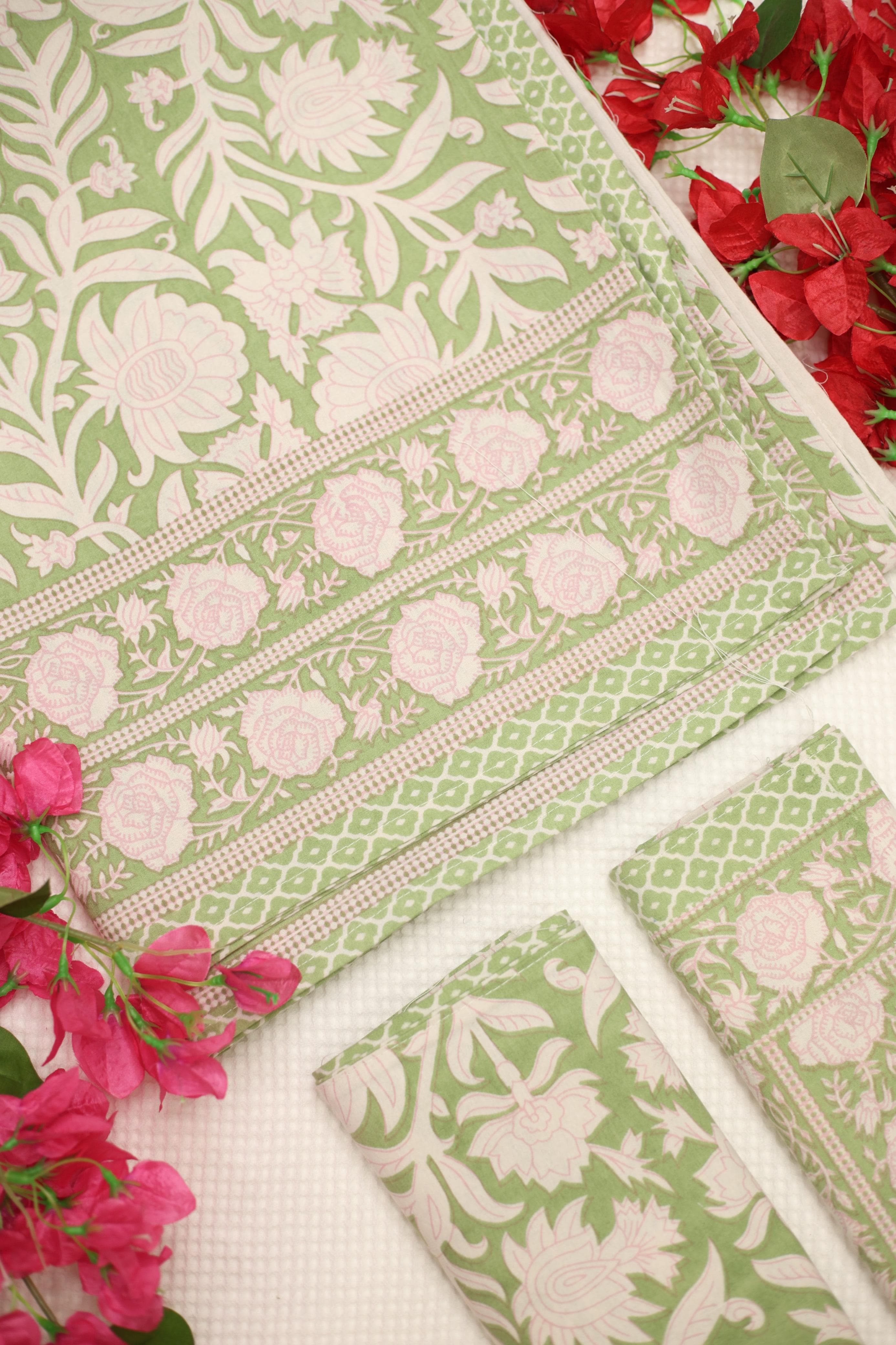 Bedsheets- Queen handblock bedsheets HBQ