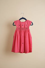 Kids smocked dress 12-18 months - Xmas collection