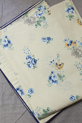 Bedsheets - King anokhi Quilted pillow cover bedsheets pastel exc