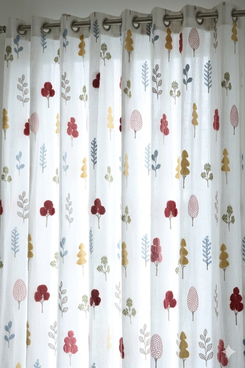 Curtains - Premium opaque curtains Embroidery collection prebooking