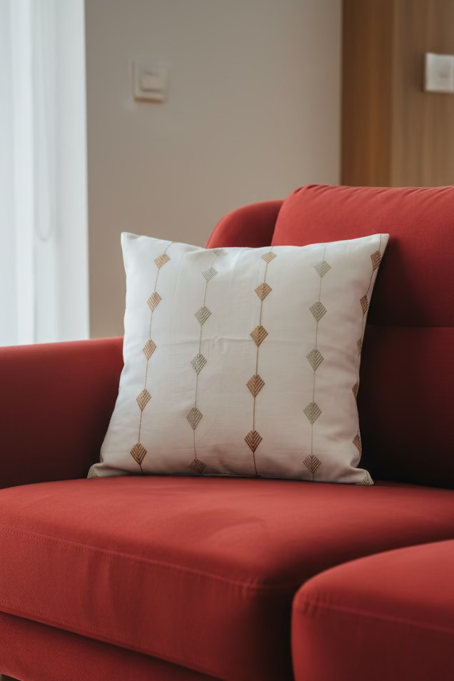 Cushion cover : Embroidery 16×16