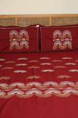 Bedsheets - King Machine embroidery bedsheets MEK