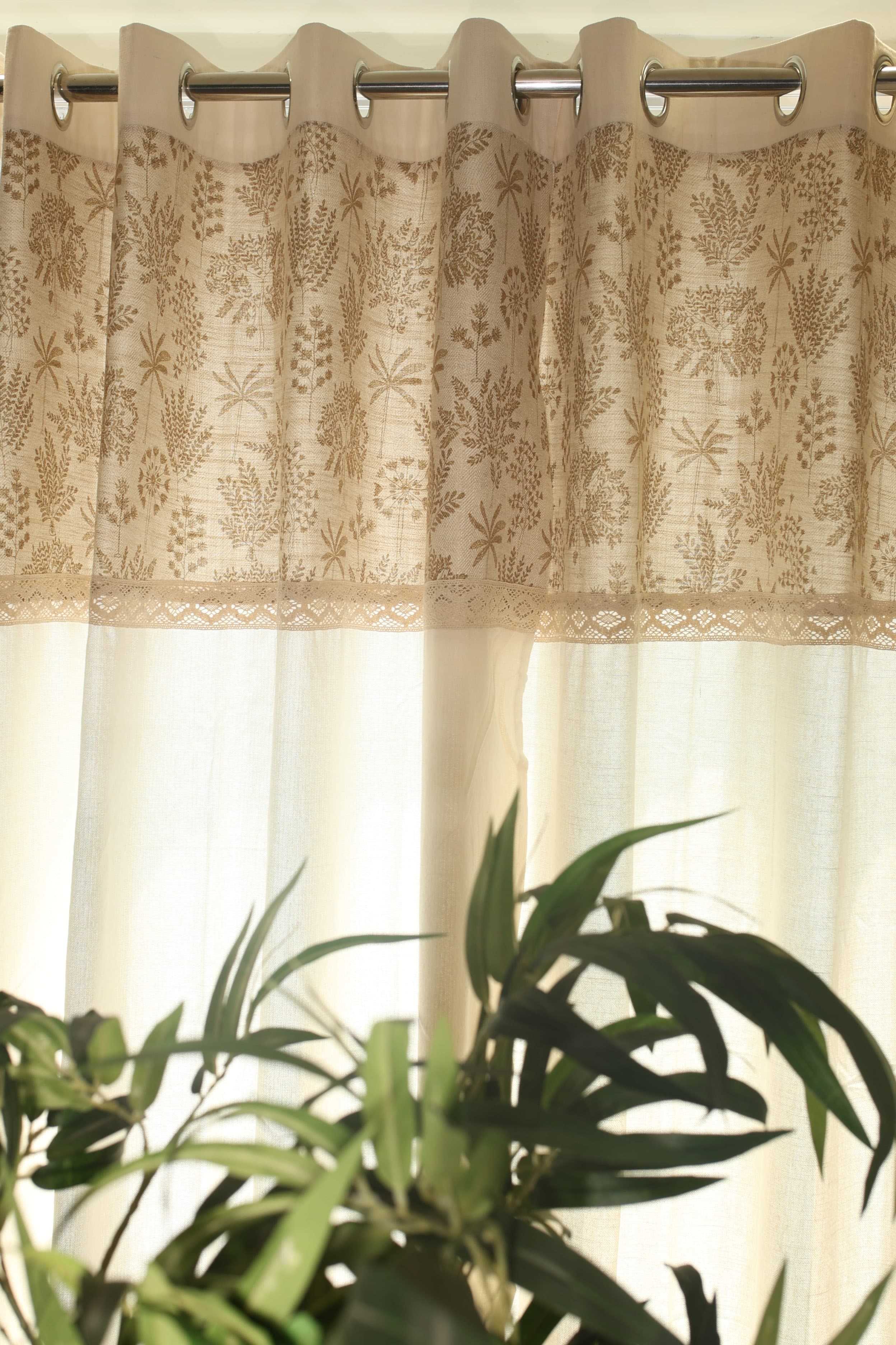 Curtains - Kantha printed Designer curtains prebooking