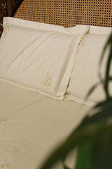 Bedsheets-Premium soft cotton embroidered bedsheets