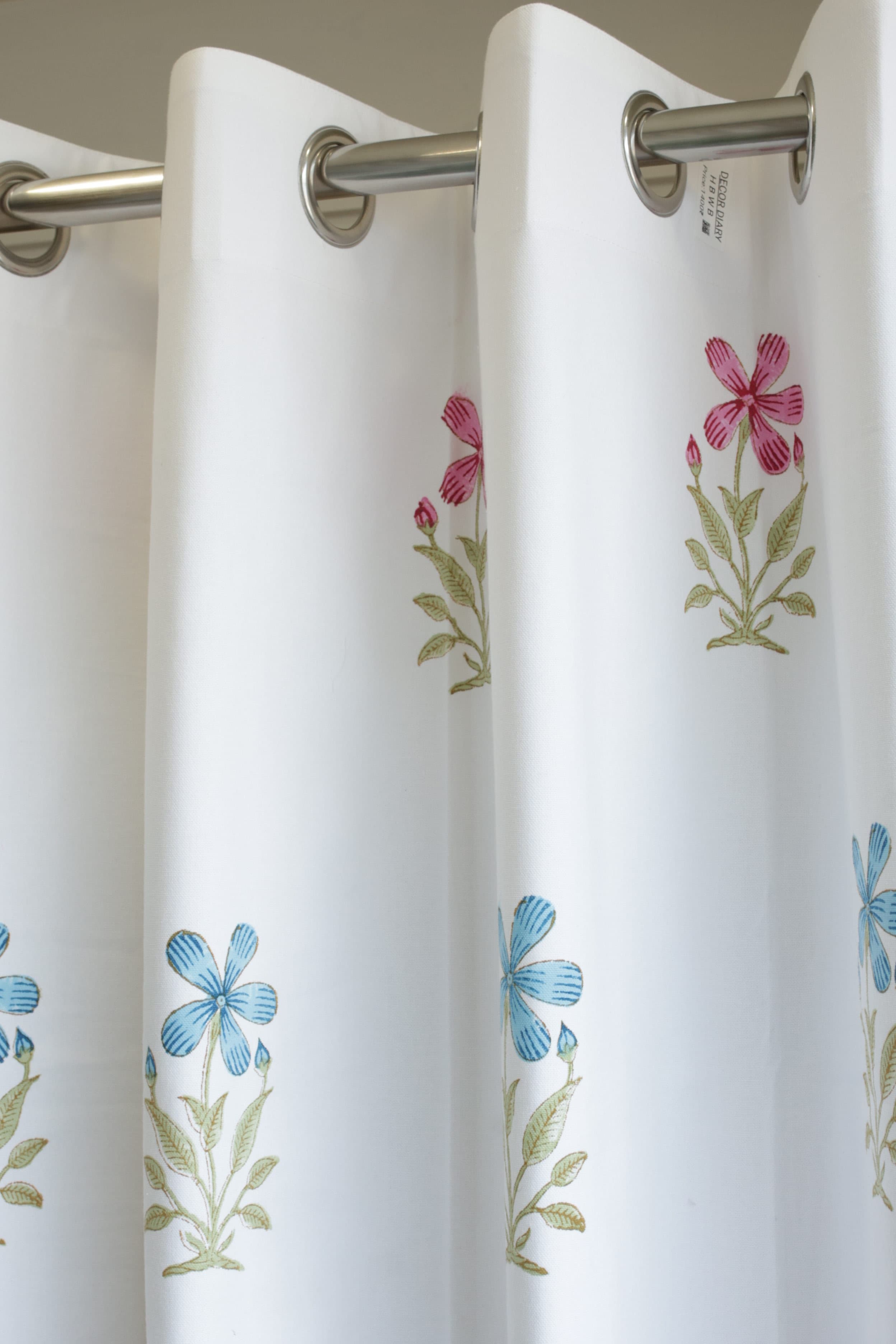 curtains-Handblock printed curtains