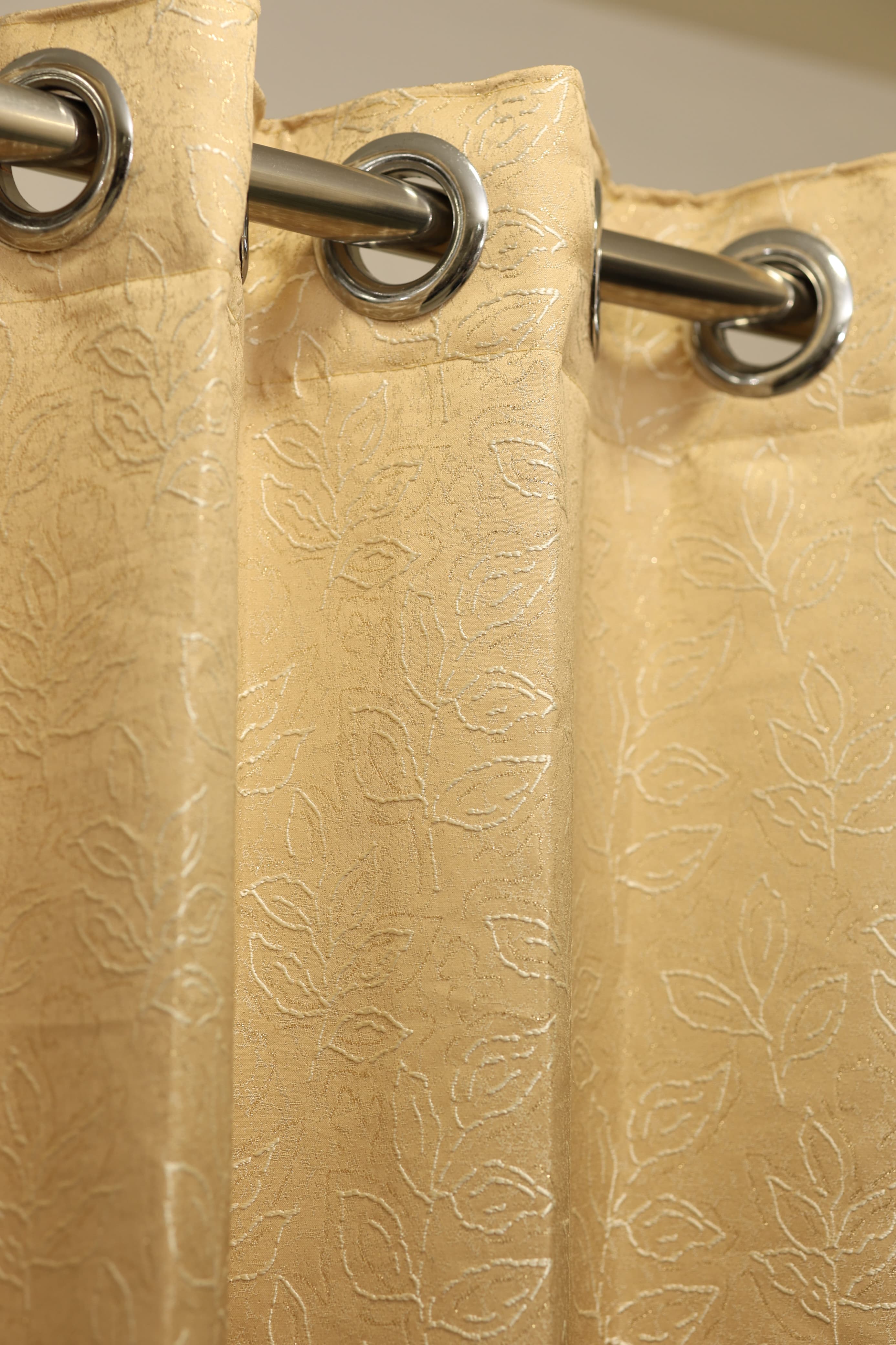 Curtains - Jacquard self printed curtains opaque