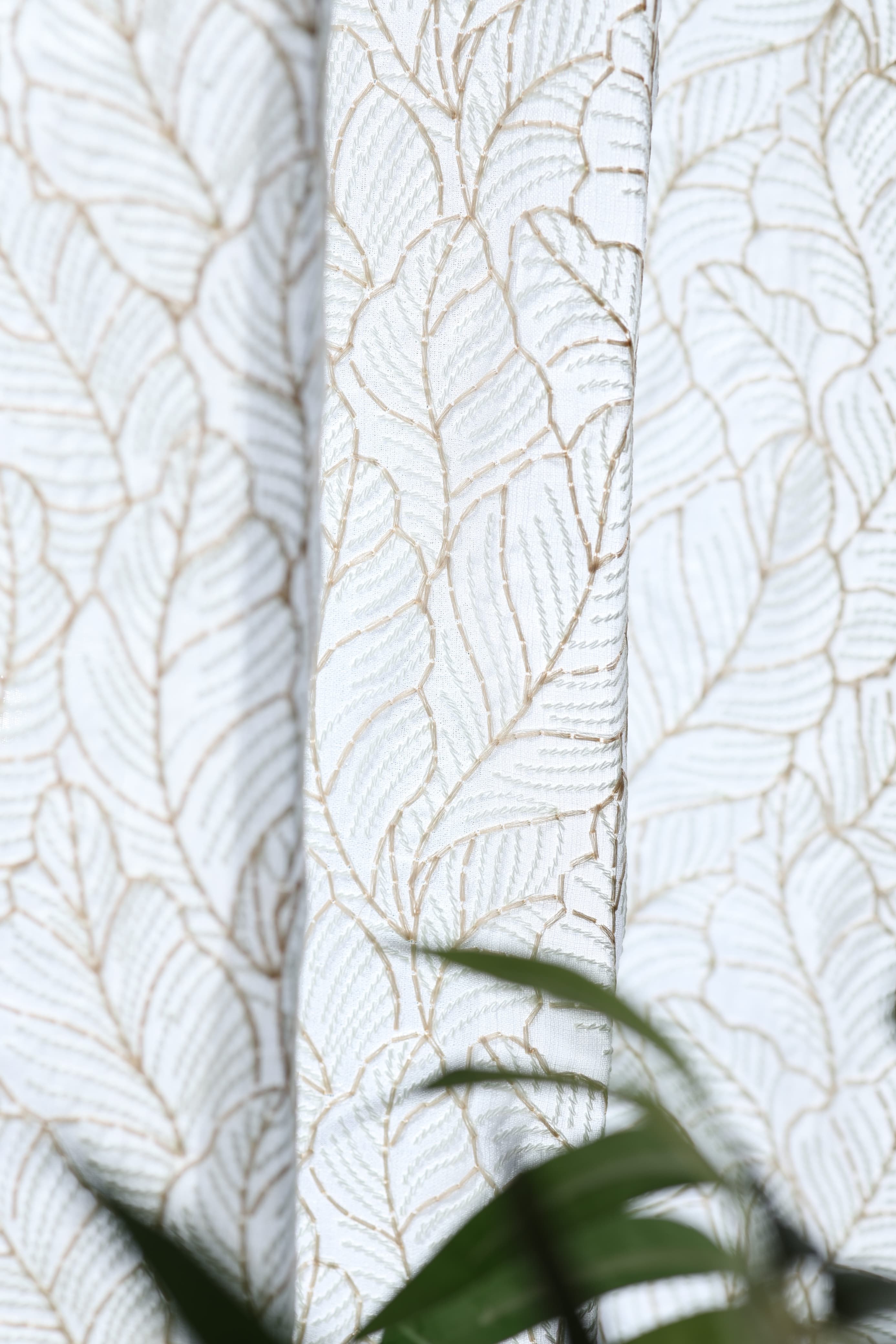 Curtains - Premium Embroidery sheer curtains cotton Zardozi