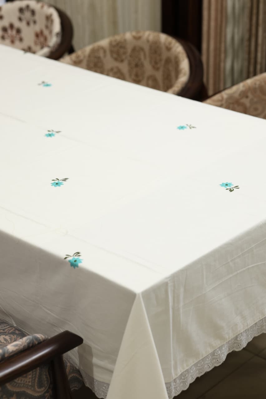 Onam Embroidery table cloth -6 seater