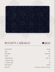 Upholstery fabrics -Ajrakh(Bughti)