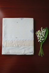 Bedsheets - Premium King cotton lace bedsheets majestic