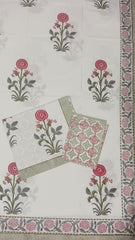 Bedsheets - Queen percale soft cotton bedsheets