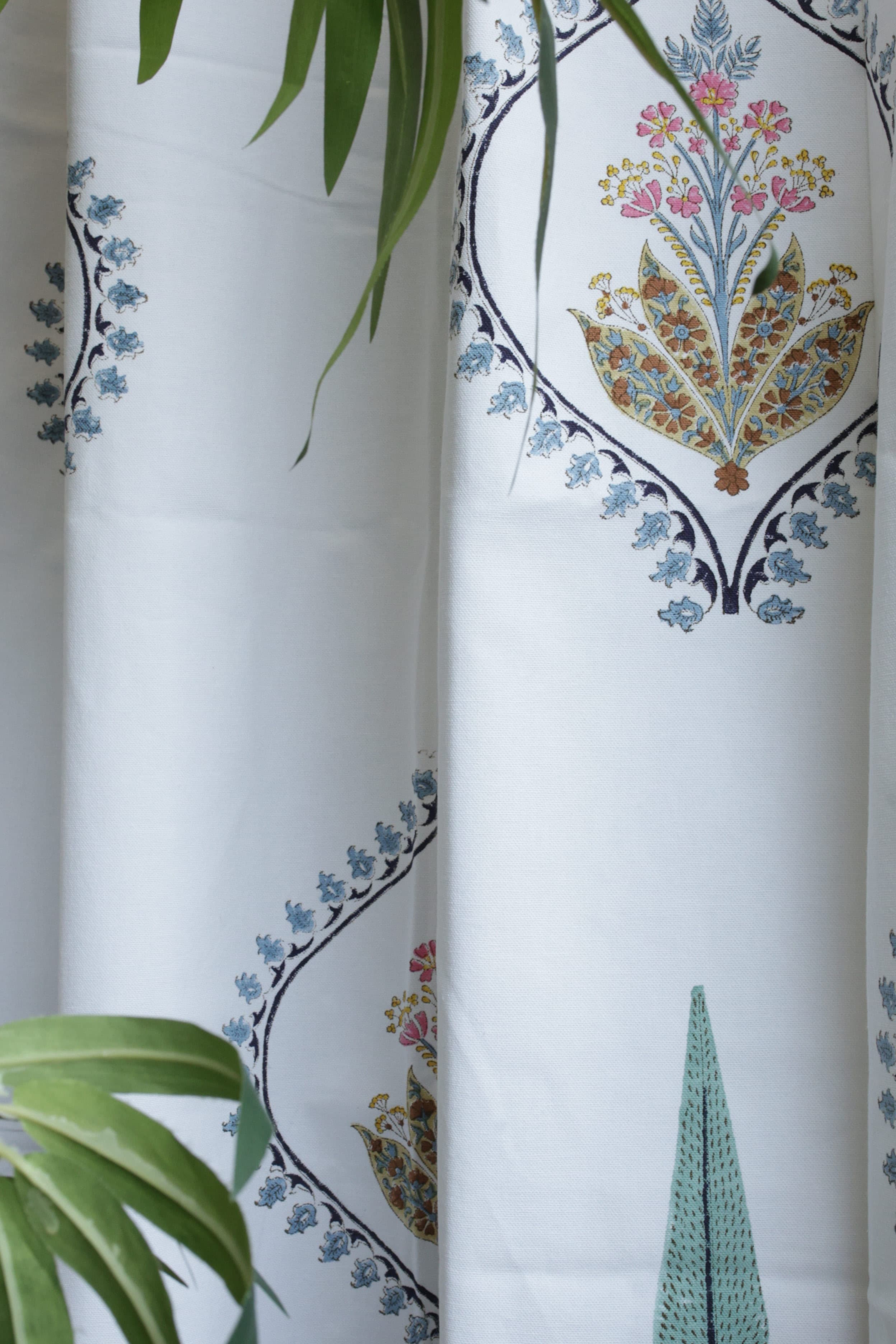 curtains-Handblock printed curtains