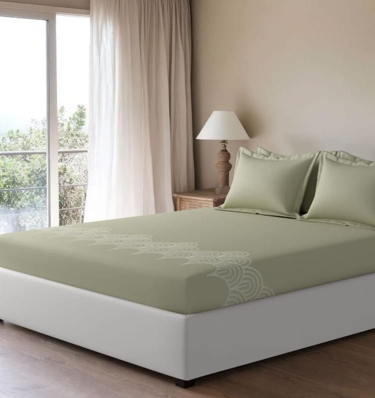 Bedsheets - King Premium machine embroidery bedsheets Sansaar : Saembro