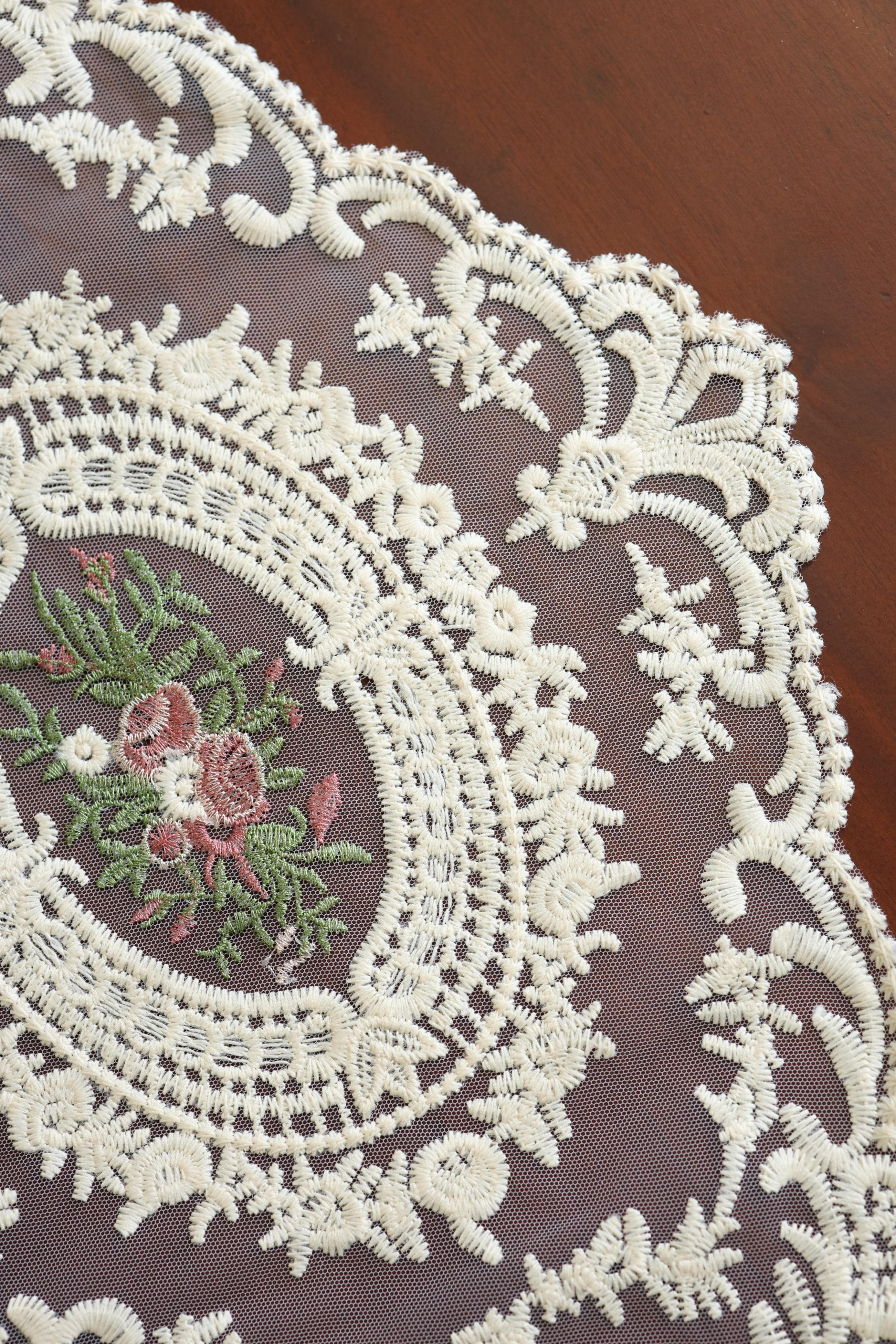 Table Centers set - Net Embroidery